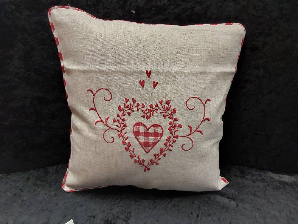 HOUSSE DE COUSSIN + GARNITURE 40X40 - MOTIFS DIFFÉRENTS