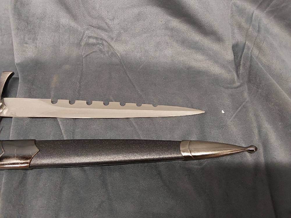 EPEE BOUT ROND DECORATION AVEC FOURREAU 40CM (FL-13234)