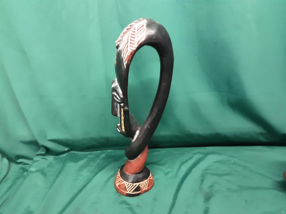 MASQUE AFRICAIN À POSER H.46CM