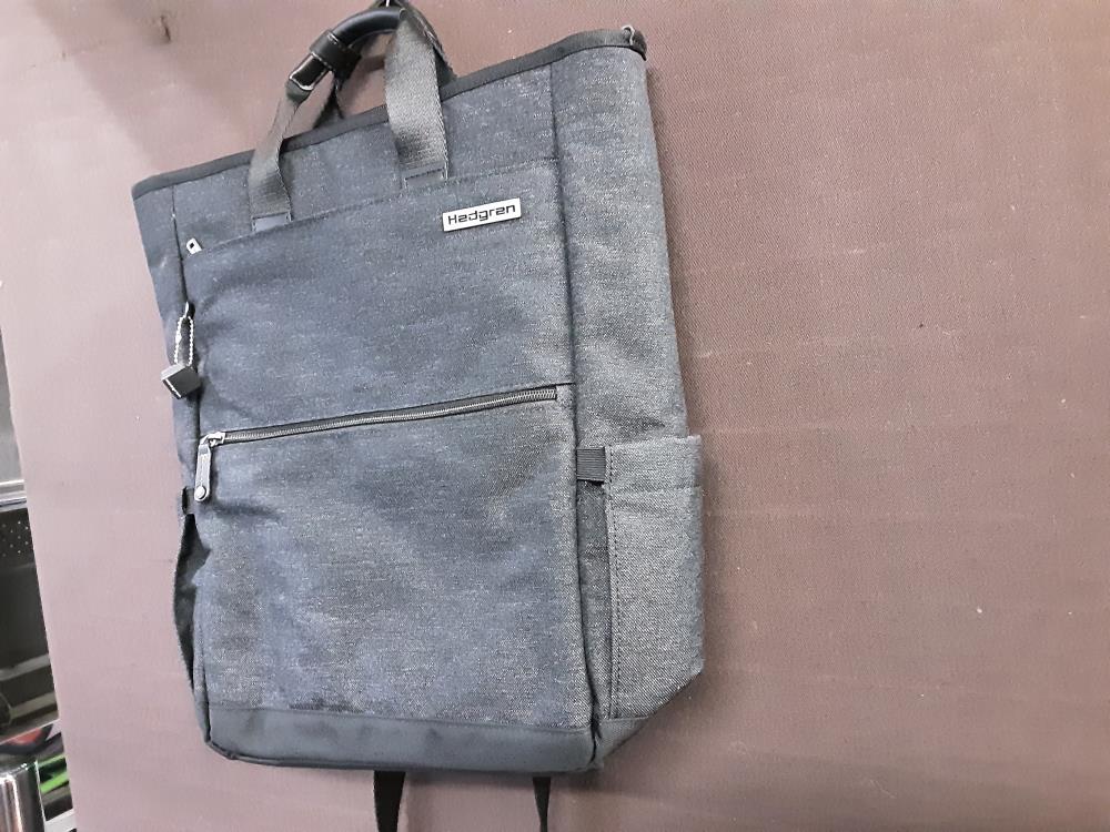 SAC A DOS 10 TOILE GRISE HEDJEAN