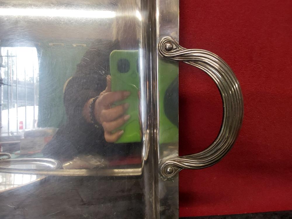 PLATEAU RECTANGULAIRE CHRISTOFLE A ANSES