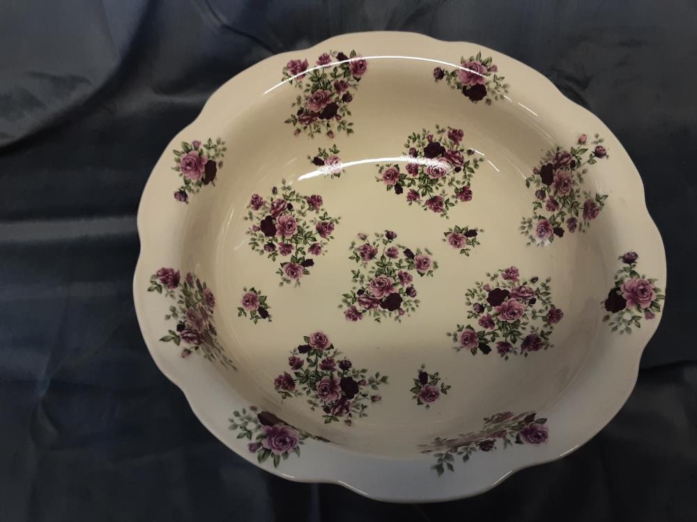 BROC + CUVETTE FAIENCE ANGLAISE