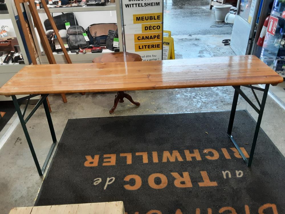 TABLE PLIANTE EN BOIS