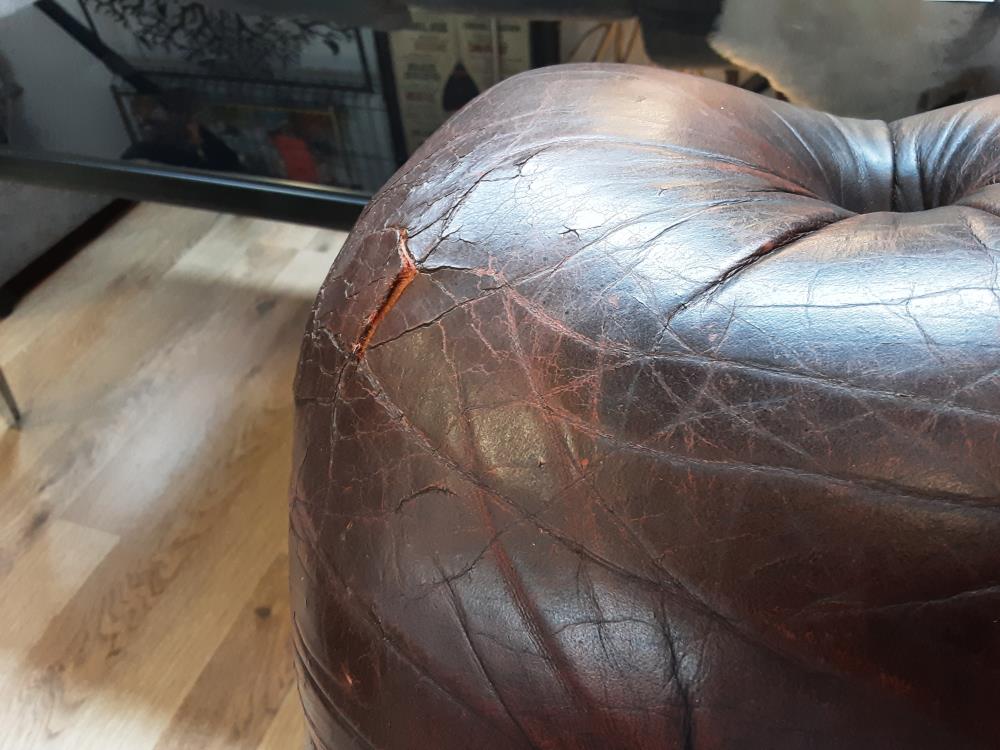 CANAPÉ CUIR 2 PLACES CHESTERFIELD