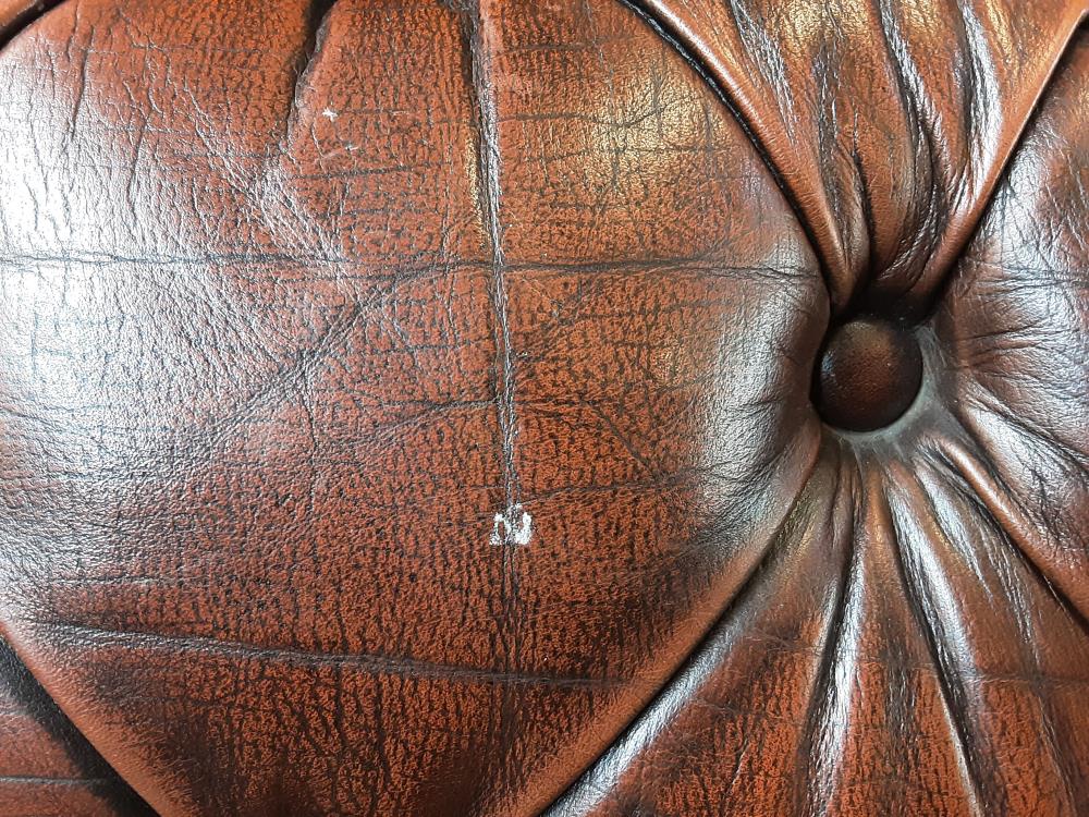 CANAPÉ CUIR 2 PLACES CHESTERFIELD