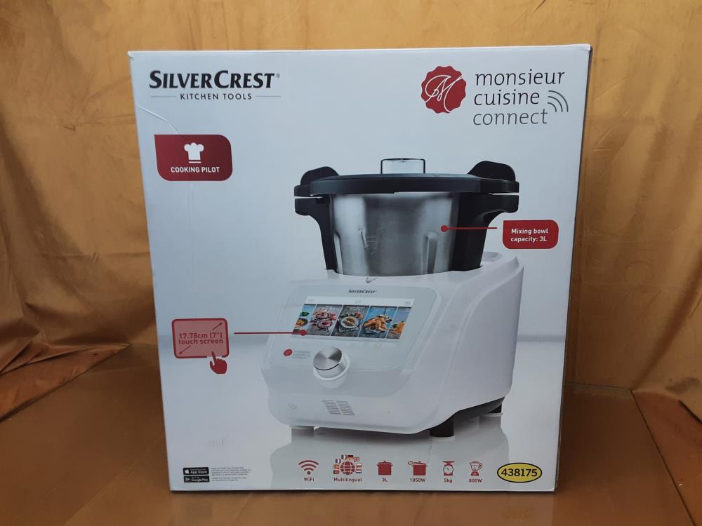 MONSIEUR CUISINE CONNECT KITCHEN TOOLS SILVER CREST