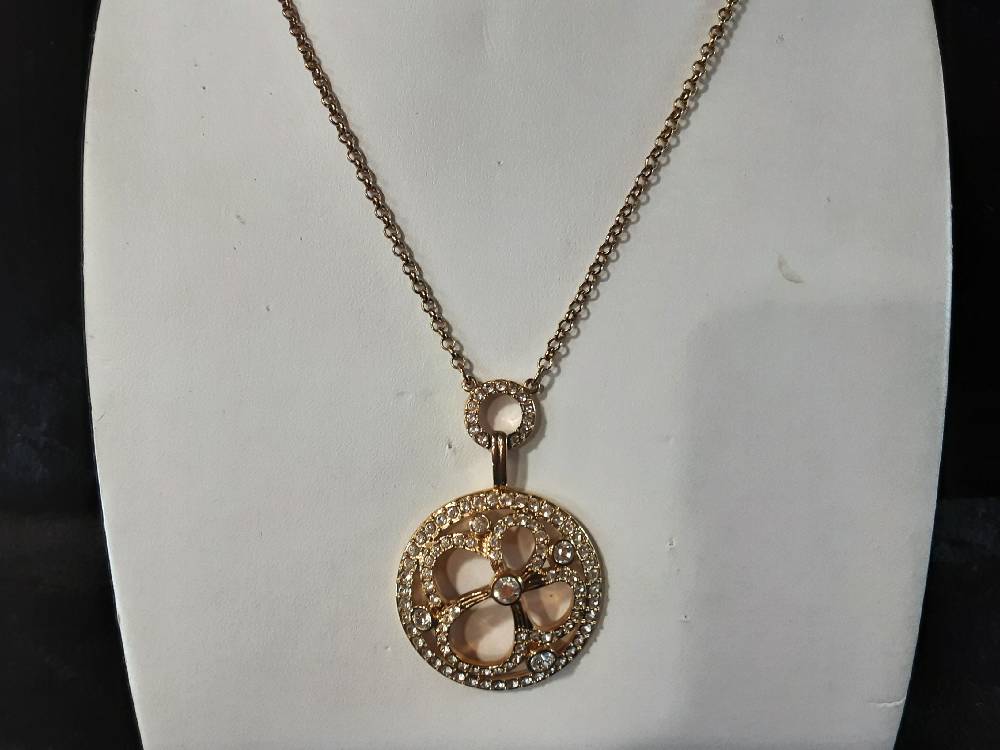 COLLIER DORE SWAROVSKI