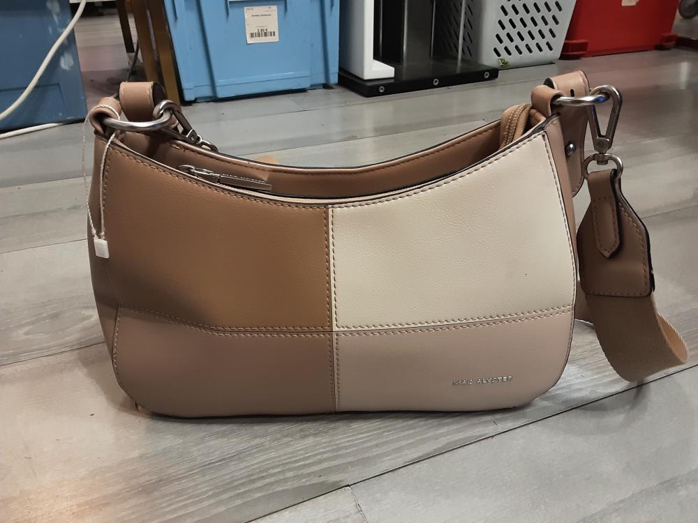 SAC A MAIN MAC ALYSTERE CREME ET BEIGE