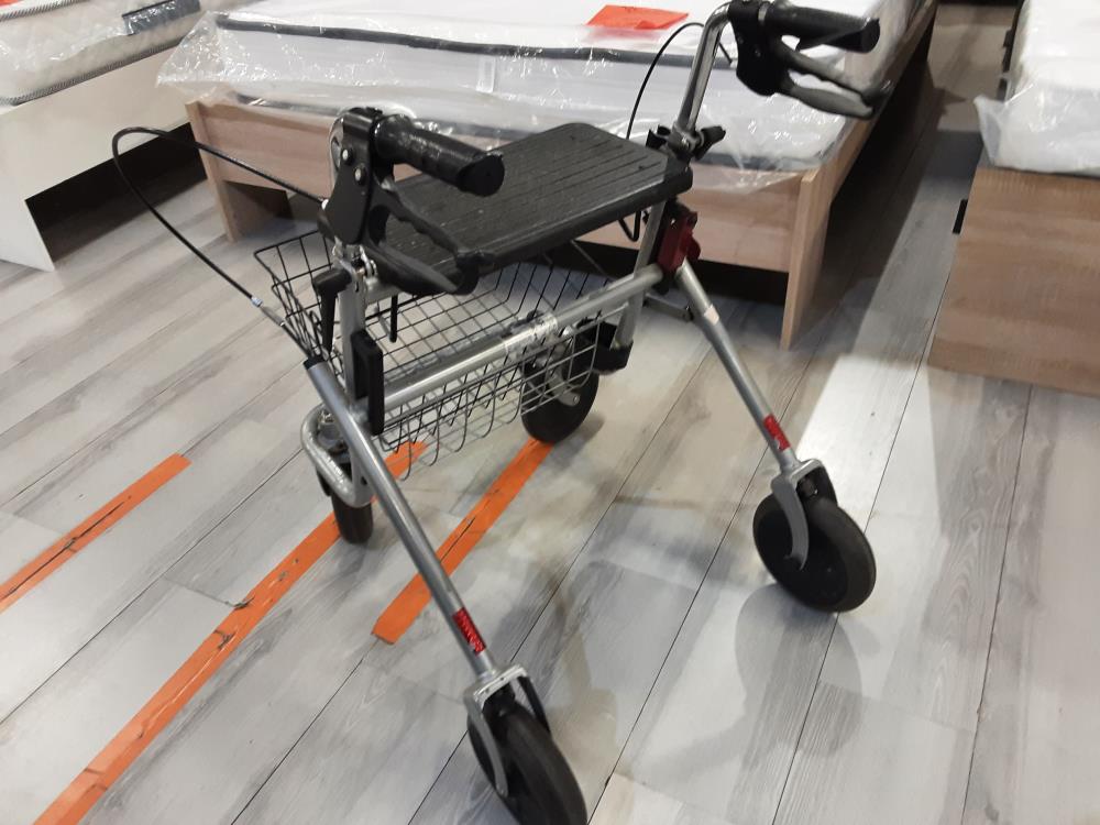 DEAMBULATEUR AVEC PANIER THUASNE GRIS