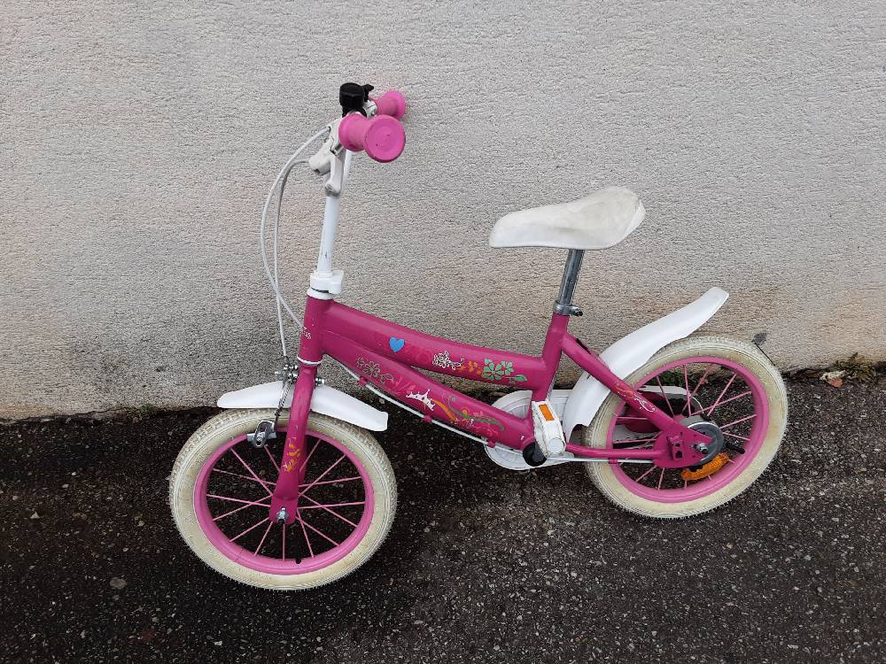 VELO ENFANT DISNEY ROSE