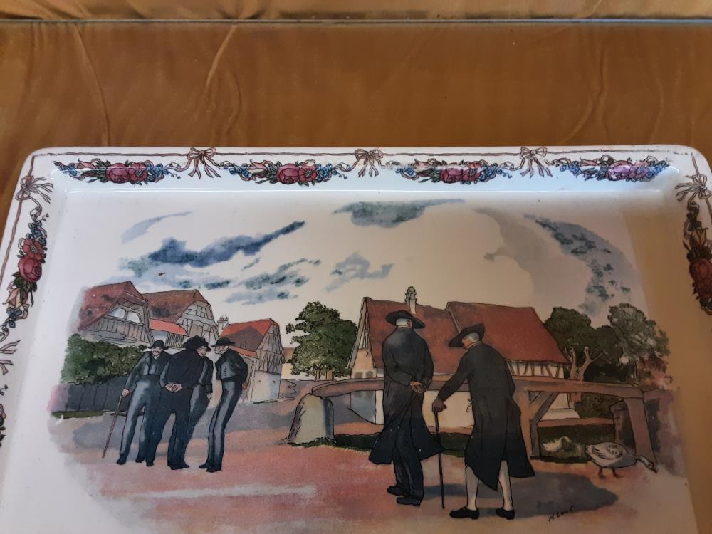 PLAT RECTANGULAIRE OBERNAI SARREGUEMINES