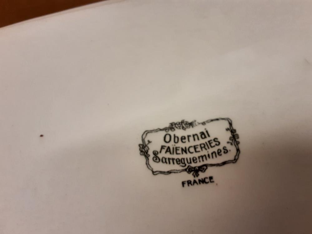 PLAT RECTANGULAIRE OBERNAI SARREGUEMINES