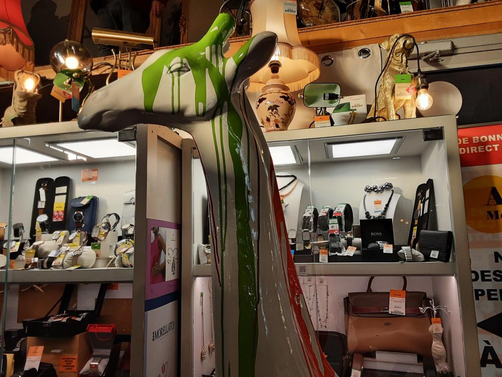 GIRAFE TGM 2M BLANCHE COULURES