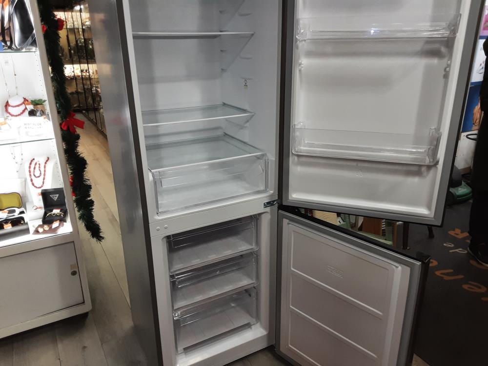 RÉFRIGÉRATEUR CONGÉLATEUR VALBERG 2 PORTES GRIS