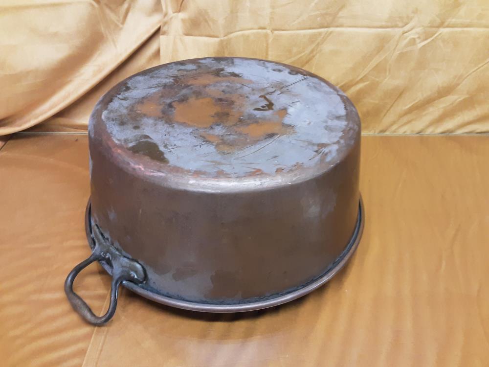 BASSINE A CONFITURE EN CUIVRE DIAM 40CM