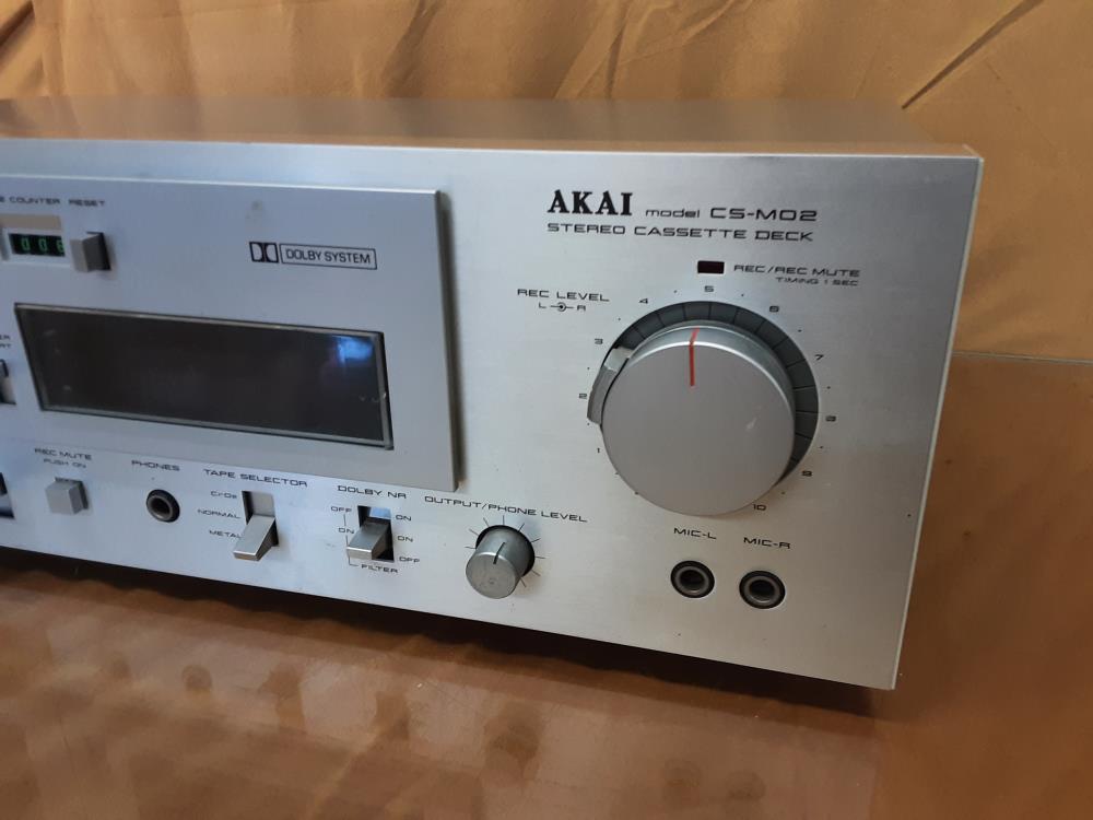 LECTEUR K7 AKAI CS-M02