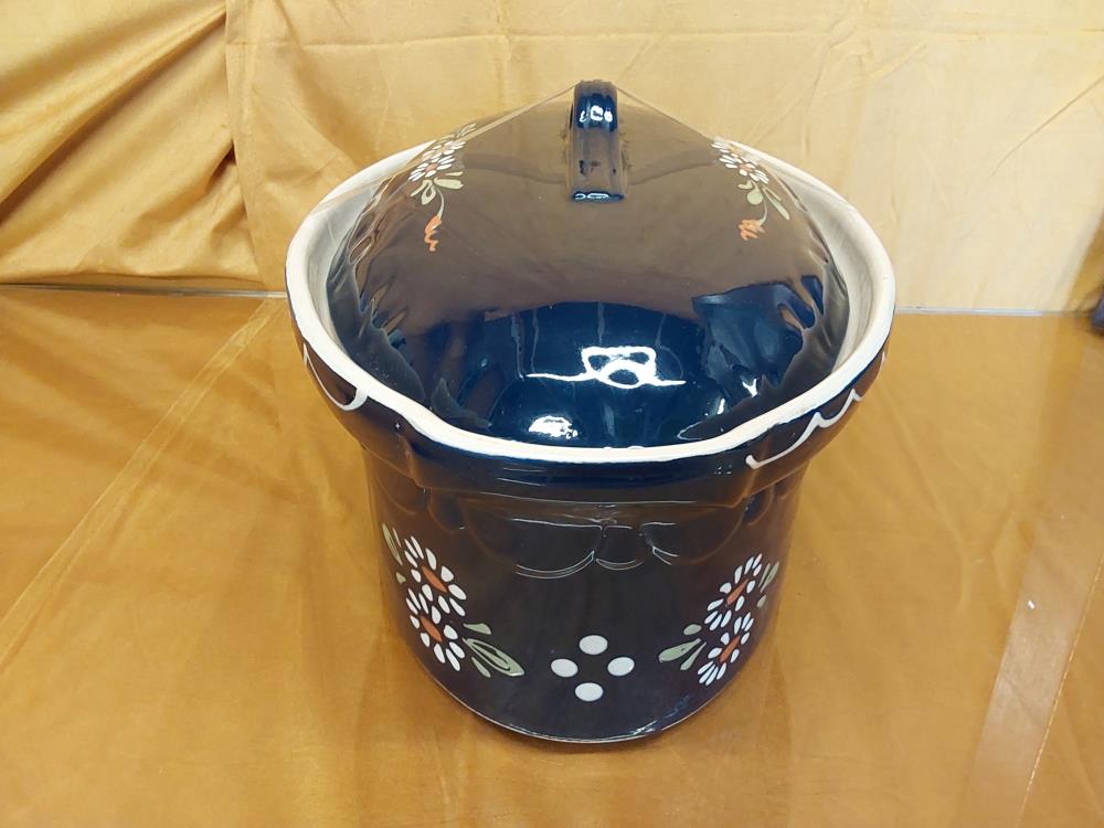 TERRINE A BAECKEOFFE TGM BLEUE OIES BLANCHES