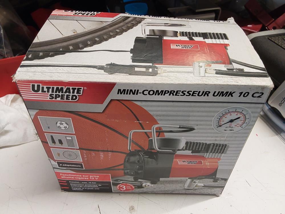 MINI COMPRESSEUR ULTIMATE SPEED 12V