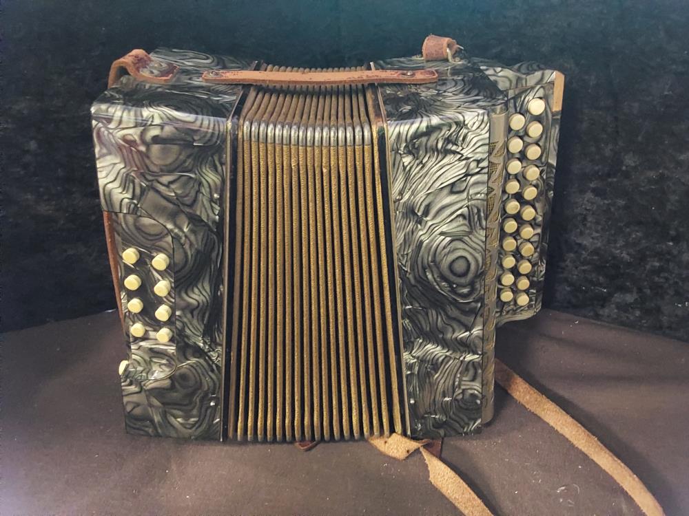 ACORDEON PM AVEC POCHETTE DE TRANSPORT BLEU