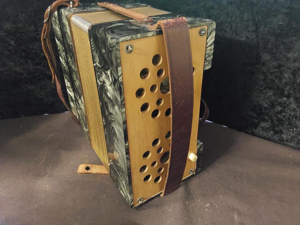 ACORDEON PM AVEC POCHETTE DE TRANSPORT BLEU