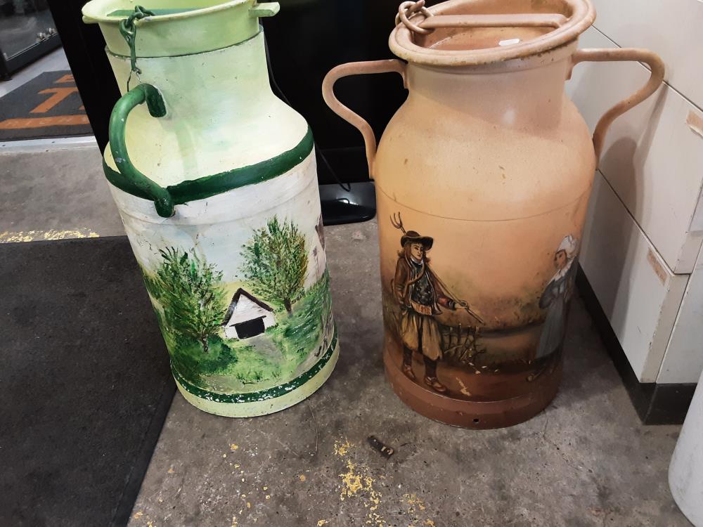 POT A LAIT GM PEINT A LA MAIN