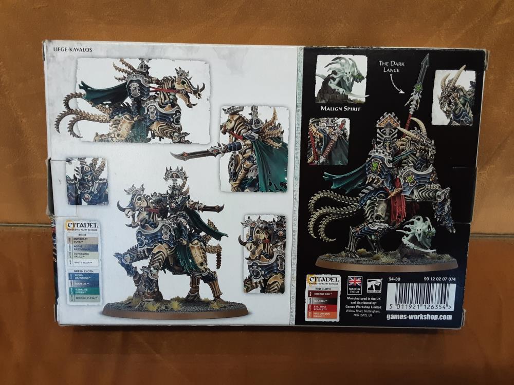 MINIATURE WARHAMMER ARCH-KAVALOS ZANDTOS