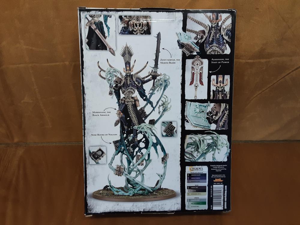MINIATURE WARHAMMER DEATHLORDS NAGASH