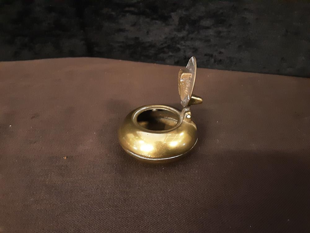 CENDRIER DE POCHE EN BRONZE