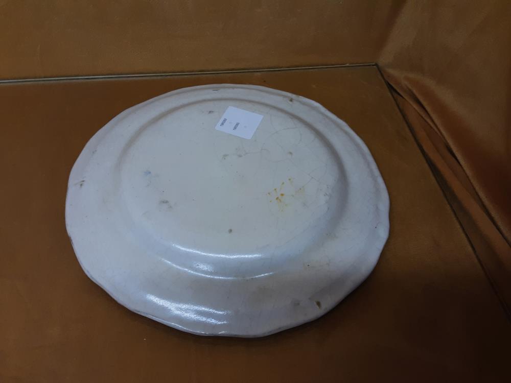 ASSIETTE VERTE MOUSTIER