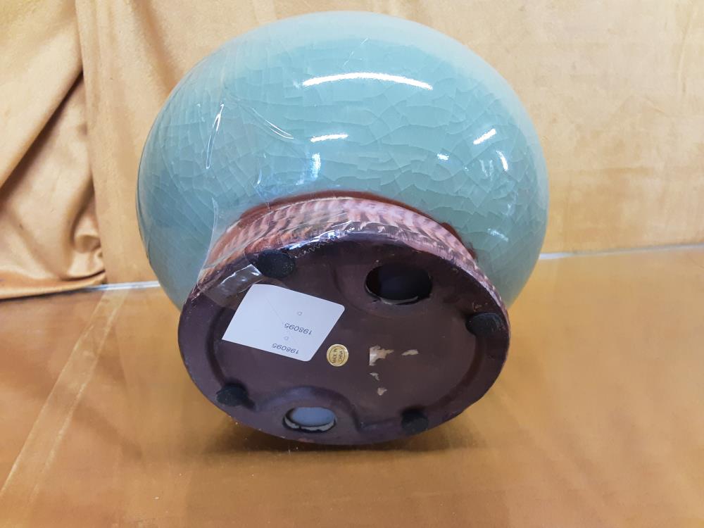 POTICHE TERRE CUITE VERTE