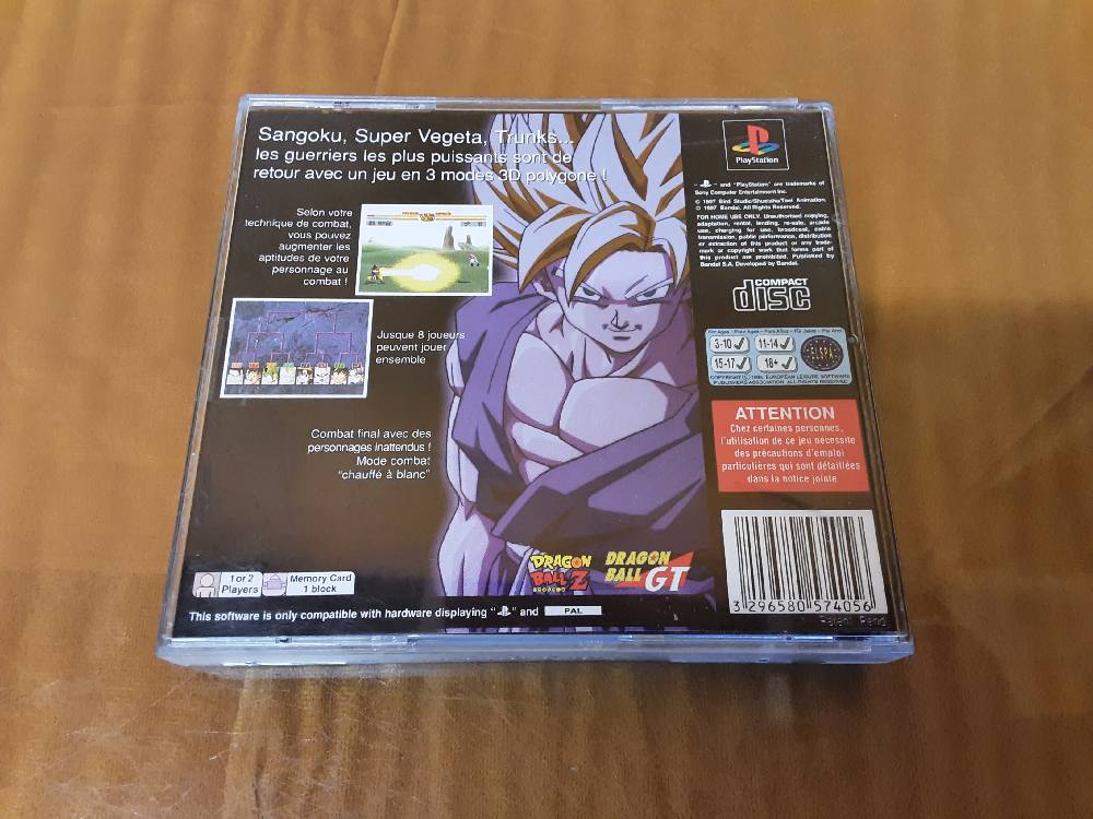 JEU PS1 "DRAGONBALL FINAL BOUT"