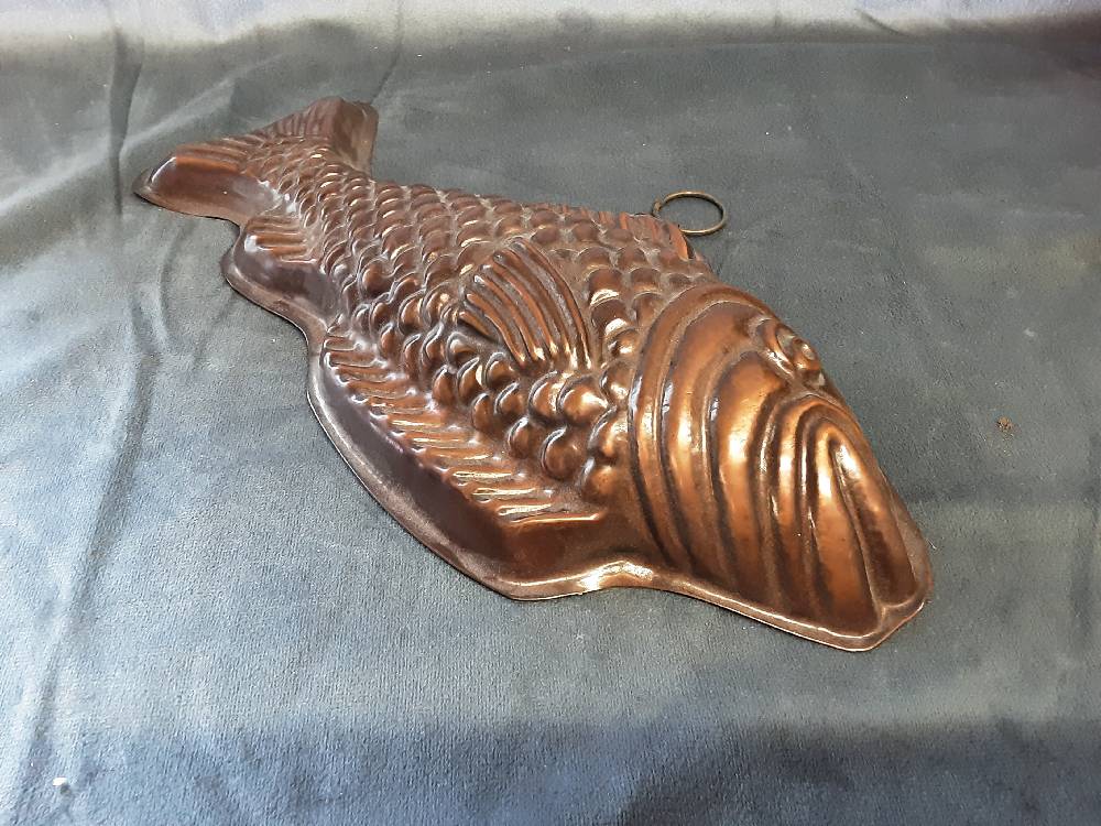 MOULE CUIVRE FORME DE POISSON