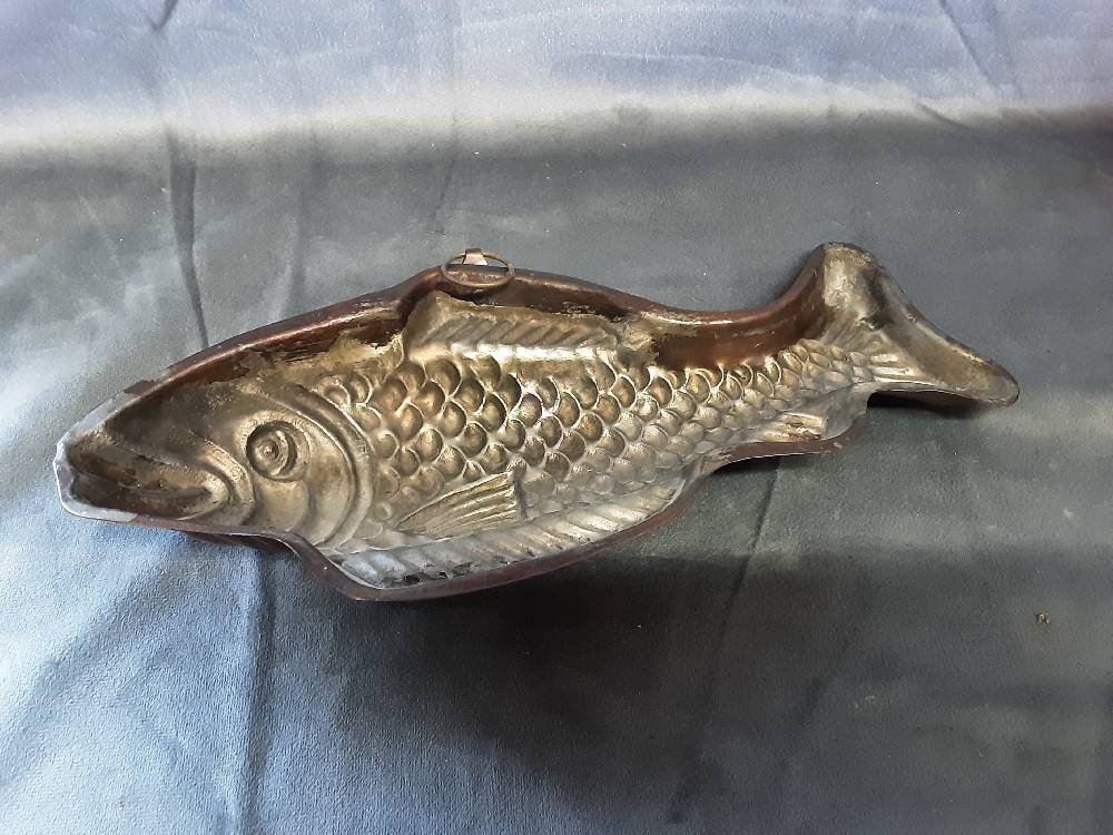 MOULE CUIVRE FORME DE POISSON