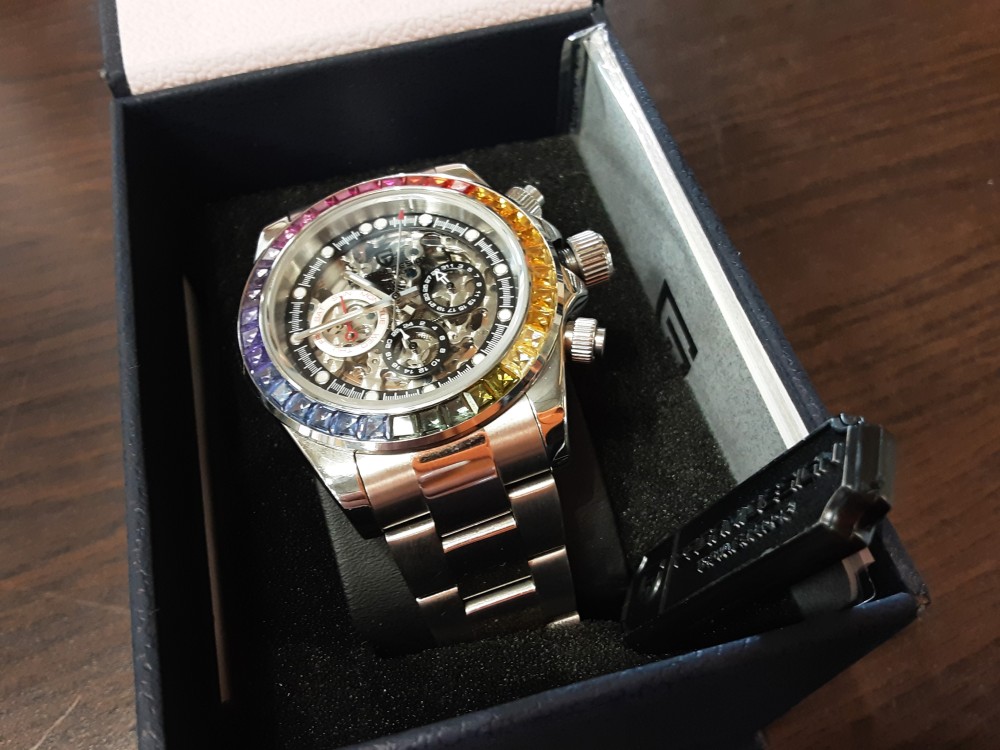 MONTRE AUTOMATIQUE PAGANI DESIGN POUR FEMME ETANCHEITE 100M