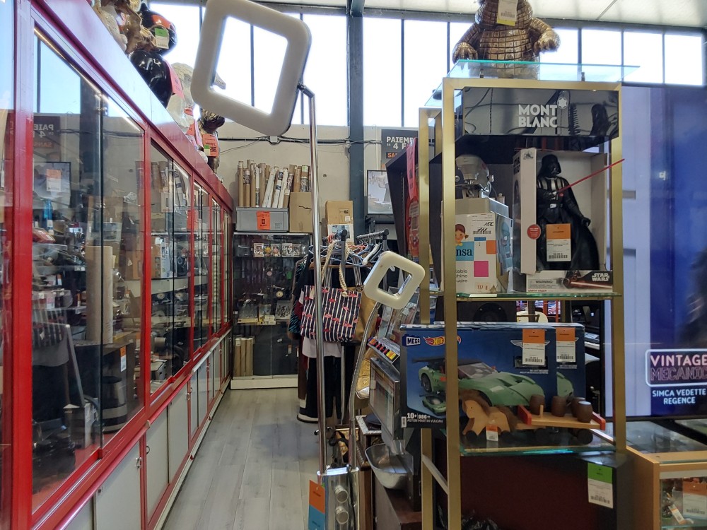 LAMPADAIRE 2 FEUX LEDS PIED CHROMÉ