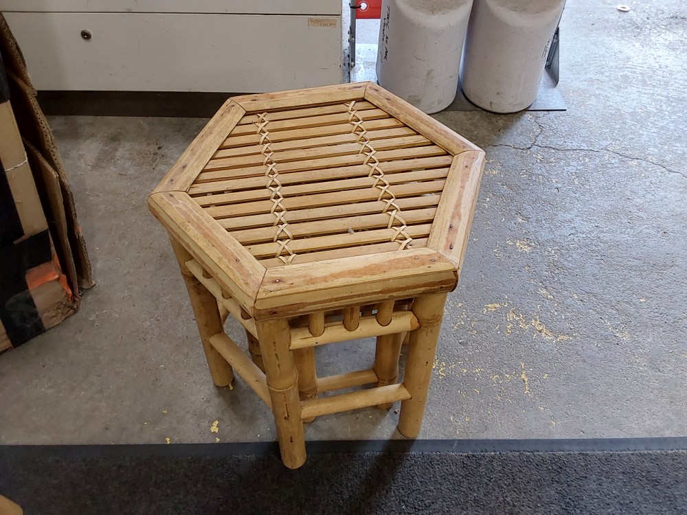 LOT DE 3 TABLES GIGOGNES BAMBOU