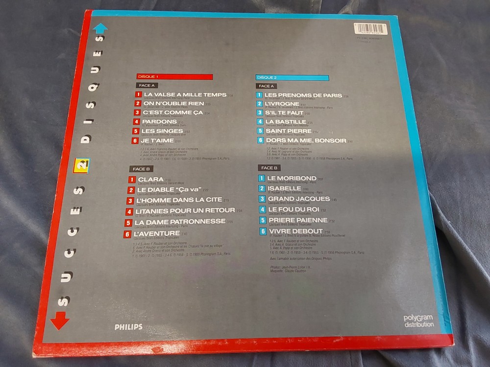 VINYL 33T JACQUES BREL