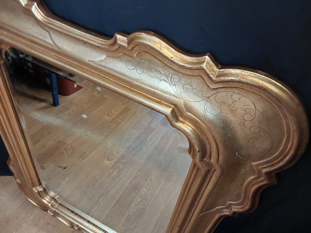 MIROIR DORÉ