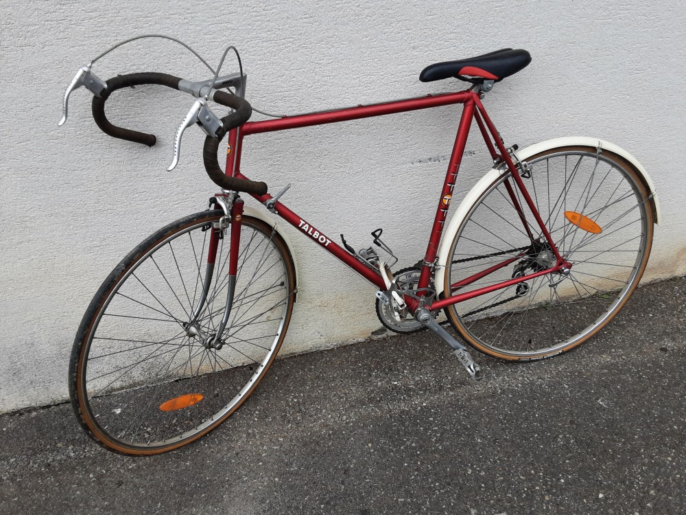 VELO DE COURSE TALBOT ROUGE