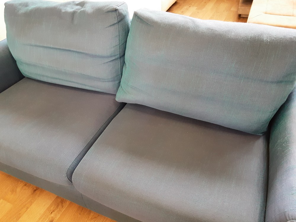 CANAPE 3 PLACES BLEU CONVERTIBLE POLTRONESOFA