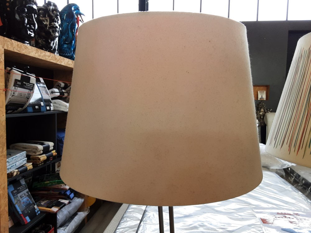 LAMPE HALOGENE SUR PIED METAL INCLINABLE HAUT 176CM
