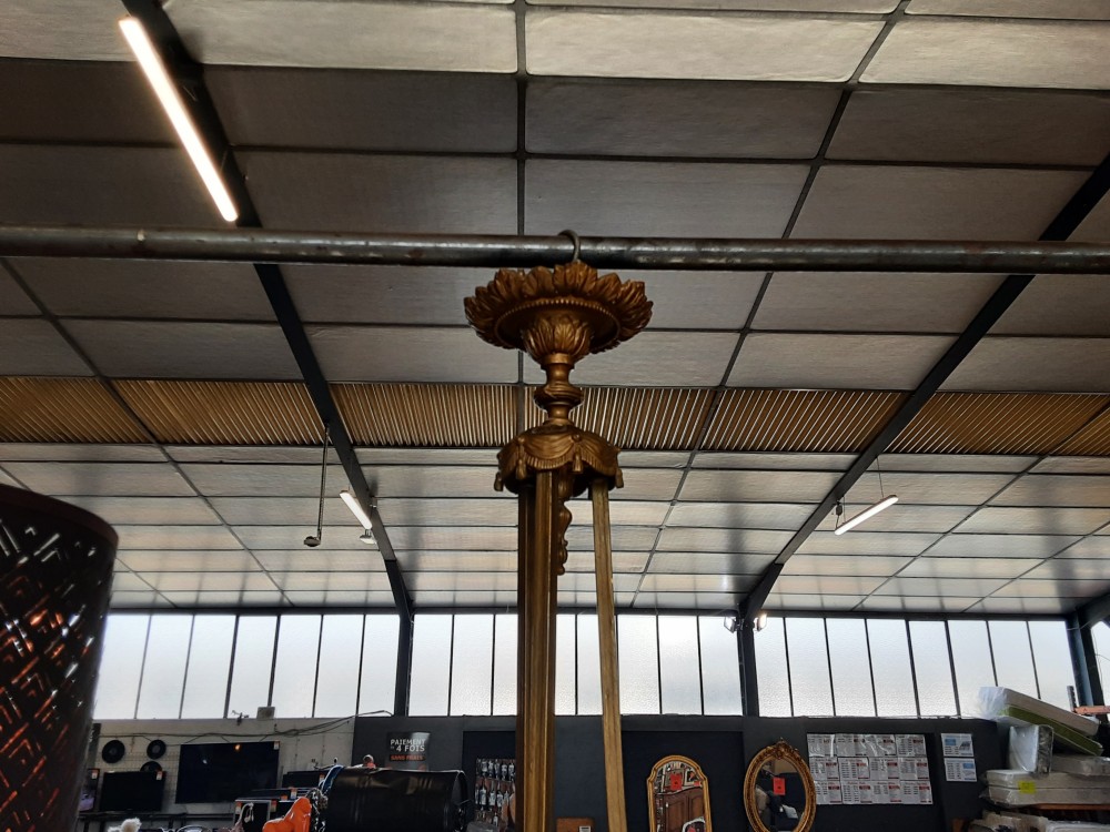 LUSTRE 4 FEUX EN BRONZE