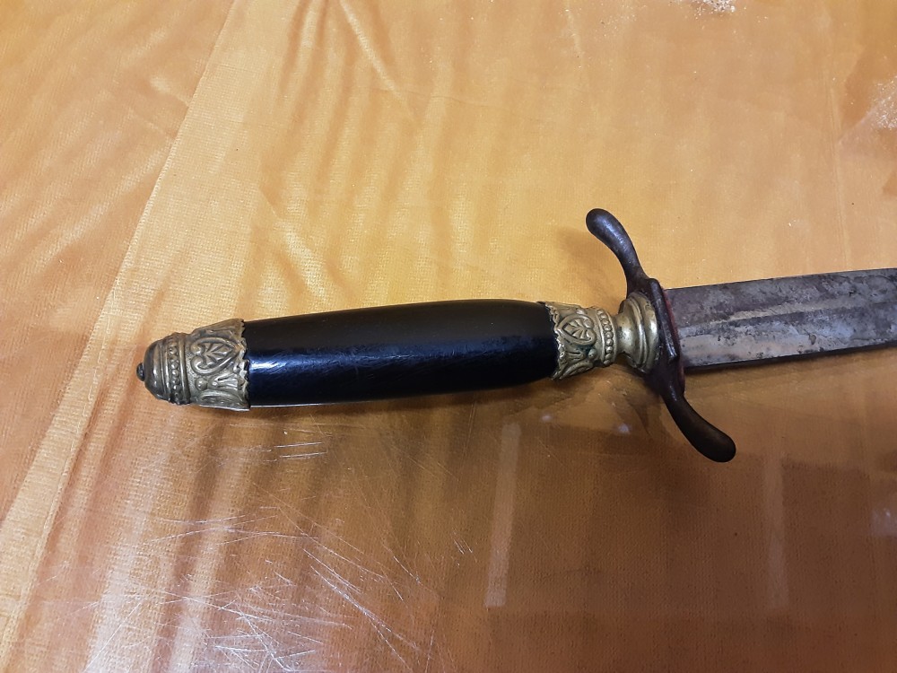 DAGUE MANCHE EN ÉBÈNE