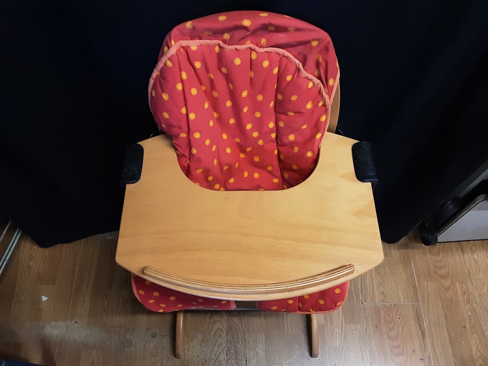 CHAISE HAUTE BEBE EN BOIS EVOLUTIVE MARQUE GEUTHER