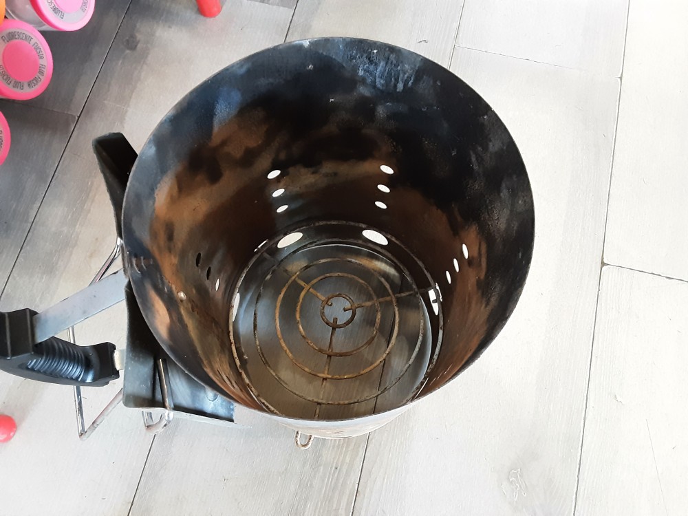 CHEMINEE TUBE D'ALLUMAGE POUR BARBECUE A CHARBON