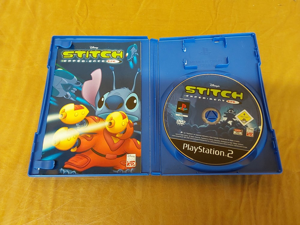 JEU PS2 "STITCH EXPÉRIENCE 626"