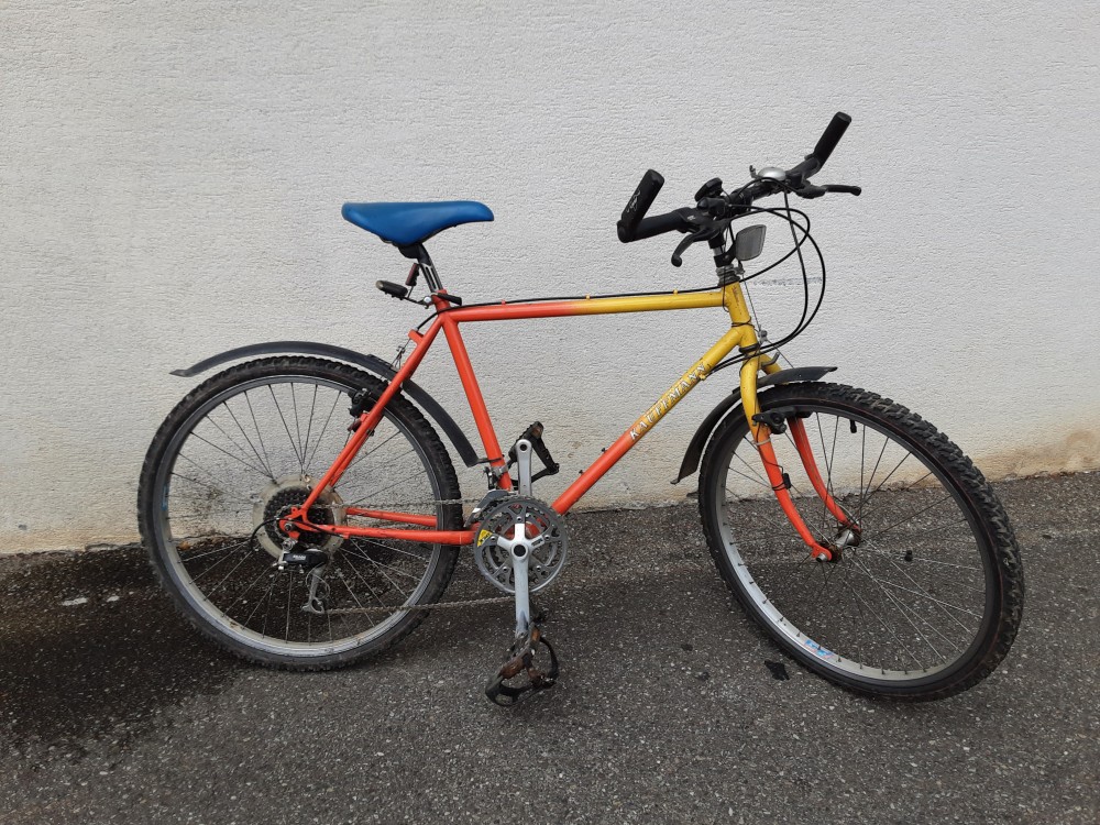 VTT KAUFFMANN ORANGE ET JAUNE
