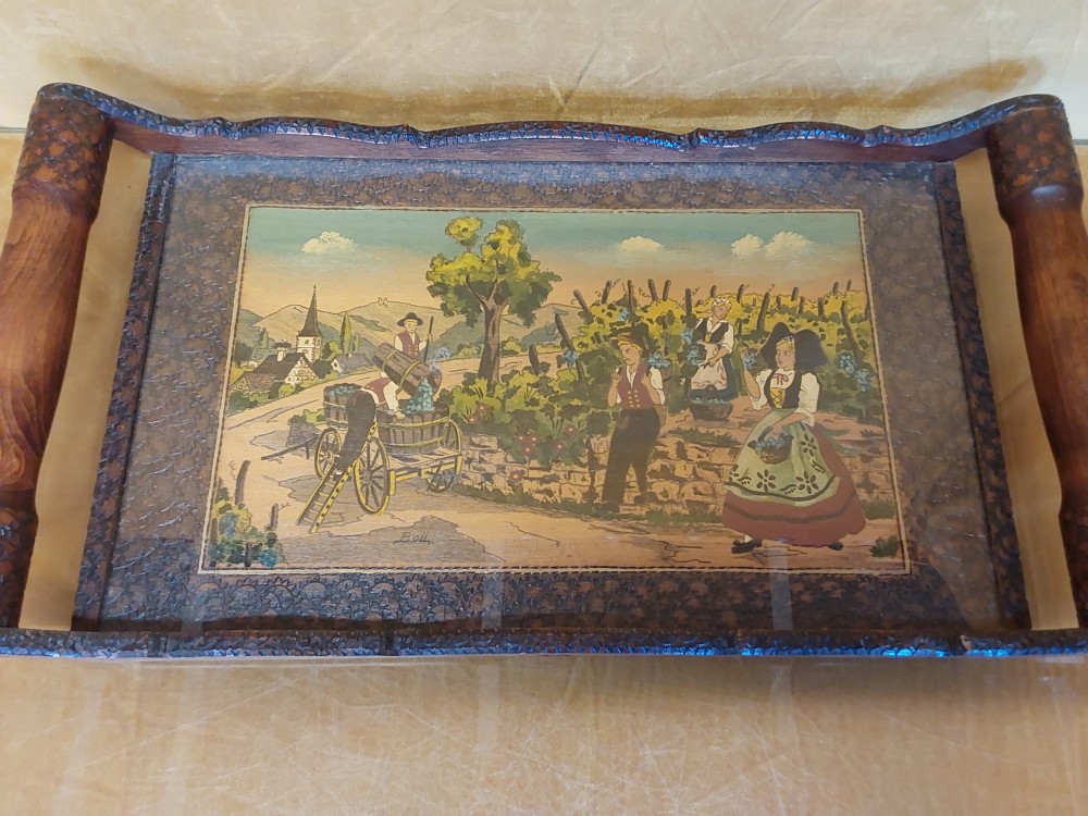 PLATEAU EN BOIS ET VERRE ALSACE A ANSES