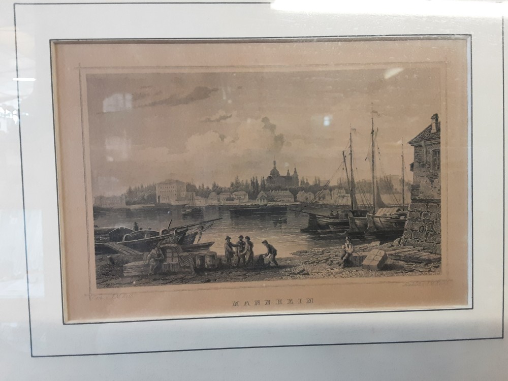 TABLEAU CADRE DORE MANNHEIM