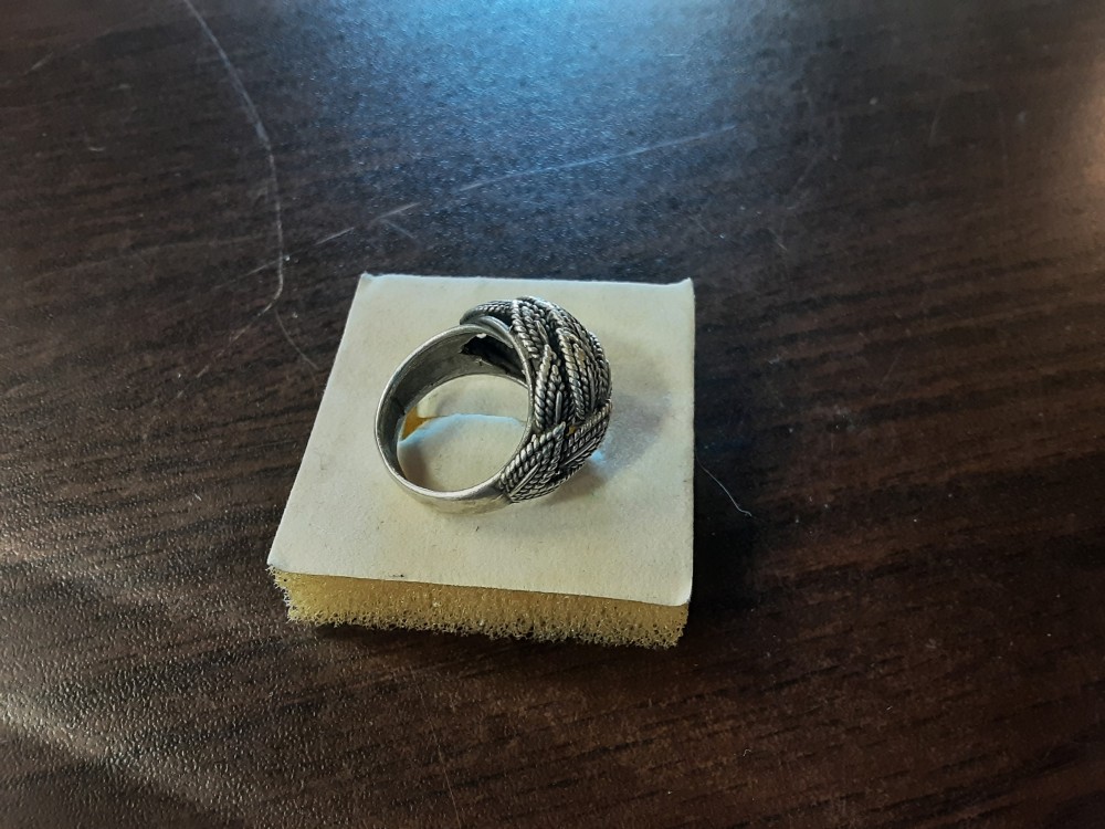 BAGUE ARGENT